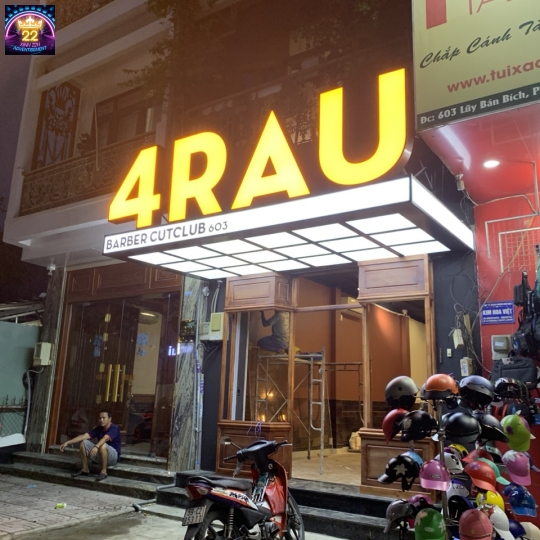 CHỮ ALU ĐI LED 4RAU